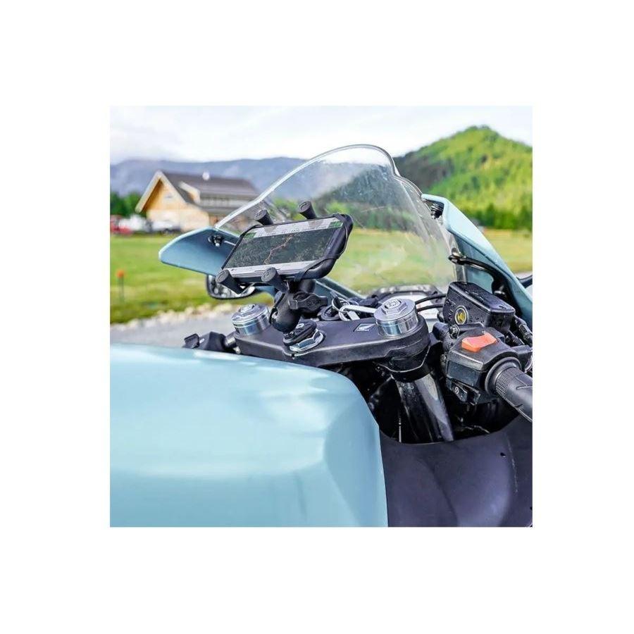 ラムマウント RAM-B-176-A-UN7U Xグリップ(S)＆フォークステムベースセット(ショートアーム) 内径φ12-38mm対応 ブラック 1インチボール 1個入り スマホ |  | 02