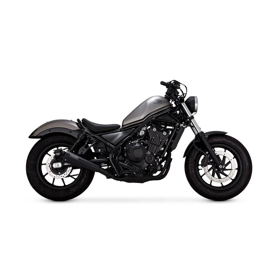 バンス&ハインズ 48421 アップスウィープ スリップオン ブラック レブル250/500 マフラー プロト : バイクマン - 通販 ...