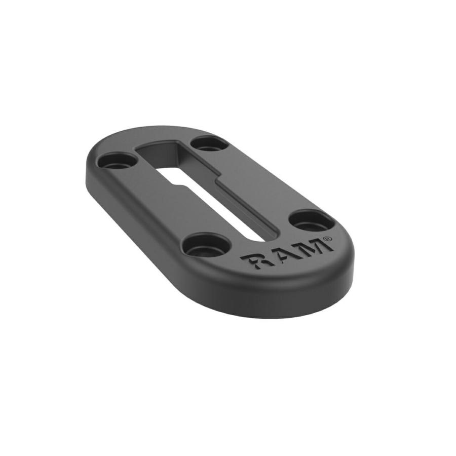 ラムマウント RAP-TRACK-A2U タフトラックレール(トップローディング) 全長9.5cm ブラック 1個入り : バイクマン ...