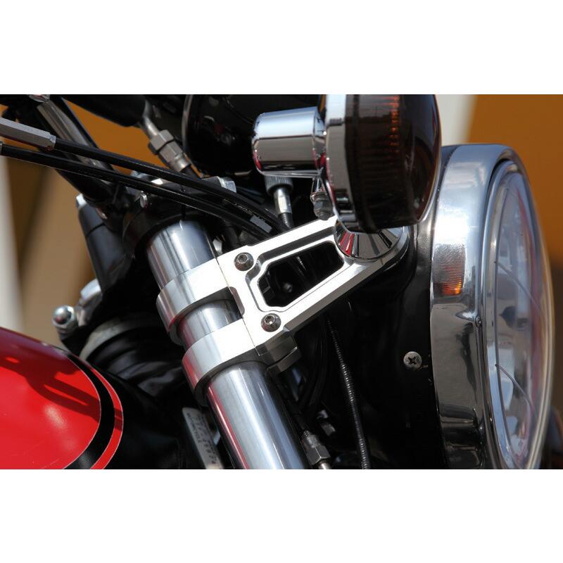 PMC ピーエムシー 131-0032 BILLET ライトステ− TYPE-1 Φ43 シルバー_2