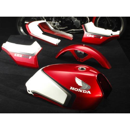 パステルロード 13067 ラインステッカーセット 赤白2型カラー CBX400F 