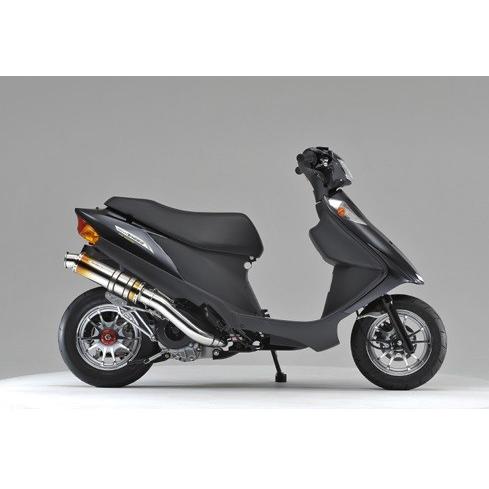 アドレスV125/G/S 09- O2センサー対応 CF4EA/CF4MA マフラー イグジスト Ti チタン 313-010-01 リアライズ アドレスV125 マフラー