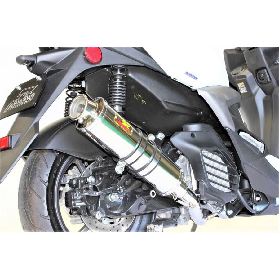 リアライズ 352-009-00 22Racing ステンレス マフラー シグナス