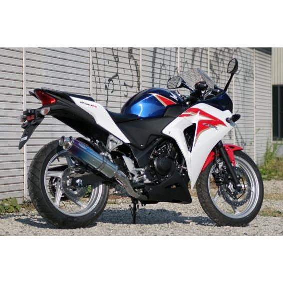CBR250R MC41 マフラー ARIA チタン タイプC カールエンド 508-SO-001 