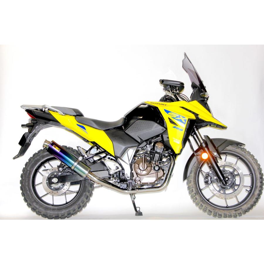 リアライズ 521-FE-001-01 ARIA アリア チタン マフラー タイプC(カールエンド) Vストローム250SX 8BK-EL11L バイク | 