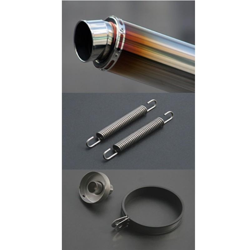 リアライズ Realize 100φ×450mm 60.5φチタン汎用マフラー 楽天市場】Realize 汎用サイレンサー 100φ×450mm 差込径 60.5φ