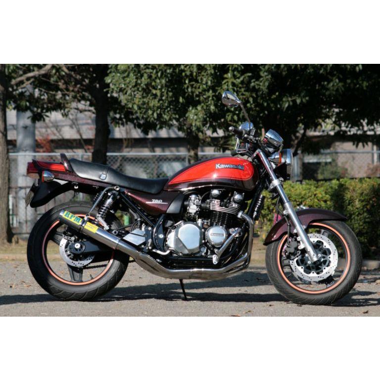 RPM 1028-01 フルエキゾースト マフラー RPM-4in2in1 アルミ φ80×400
