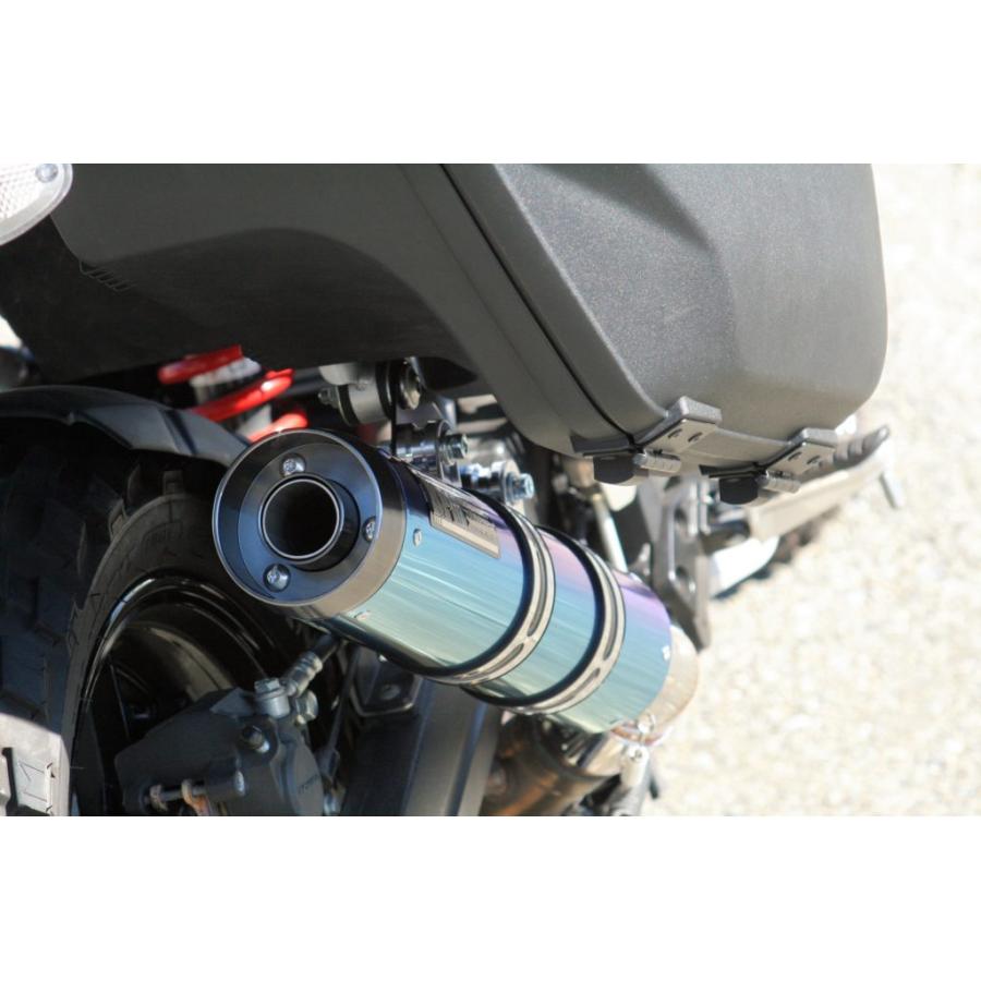 RPM 4801 マフラー RPM-LUXE スリップオン ブルーチタン φ90×400 RPM 4801 マフラー RPM-LUXE スリップオン ブルーチタン φ90×400