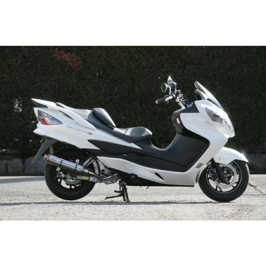 RPM 6021Y マフラー 80D-RAPTOR TI スカイウェイブ SKYWAVE250 (CJ44/46A) RPM 6021Y