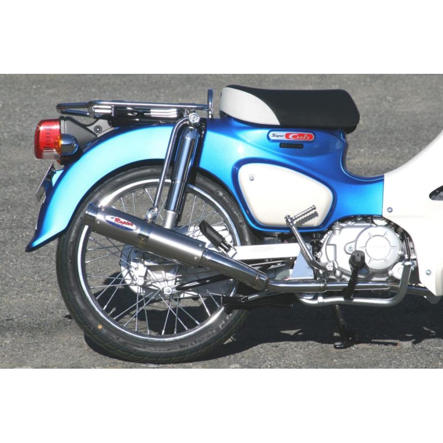 RPM 6056Y マフラー 80D-RAPTOR フルエキゾースト チタン φ80×300 カブ