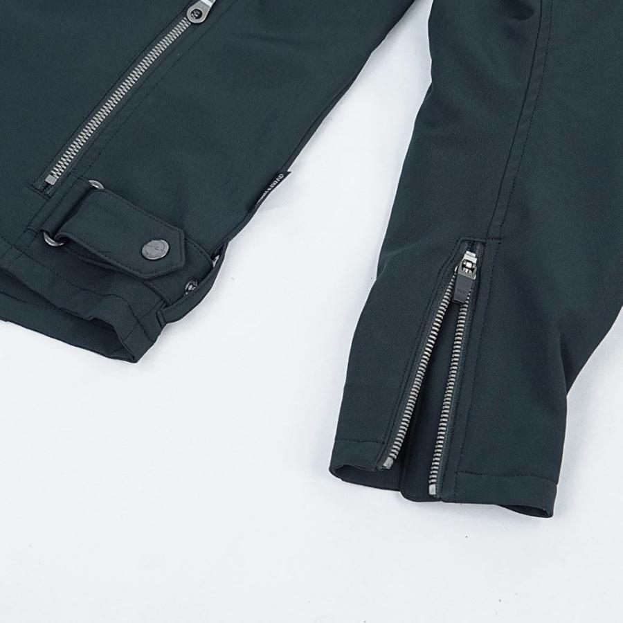 ラフ\u0026ロード RR7253BKL2 エアスルーソフトシェルストレッチライディングZIPジャケットEM ブラック WM ウーマン バイク 女性 ストレッチ 通気性 カジュアルの画像