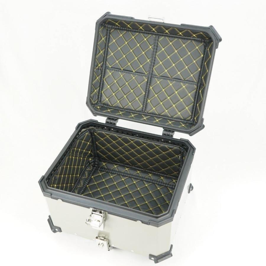 RALLY RY89006BK ラリー890 アルミトップケース ブラック 50L CT125 バイク カバン 収納 大容量_3