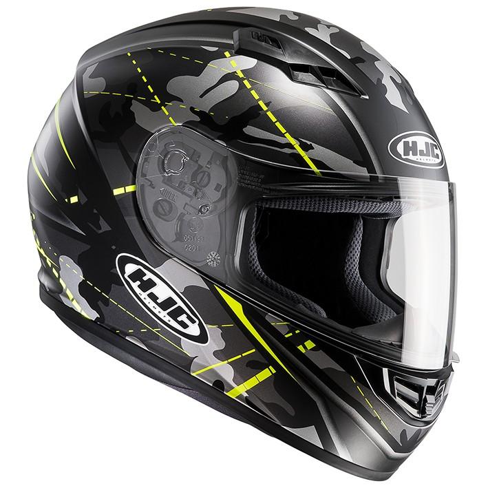 HJH102 | CS-MXⅡソリッド［1color］ | RSタイチ HJH114 HJC CS-15 ソンタン フルフェイスヘルメット イエロー Mサイズ 57-58cm ヘルメット | Fhaubq