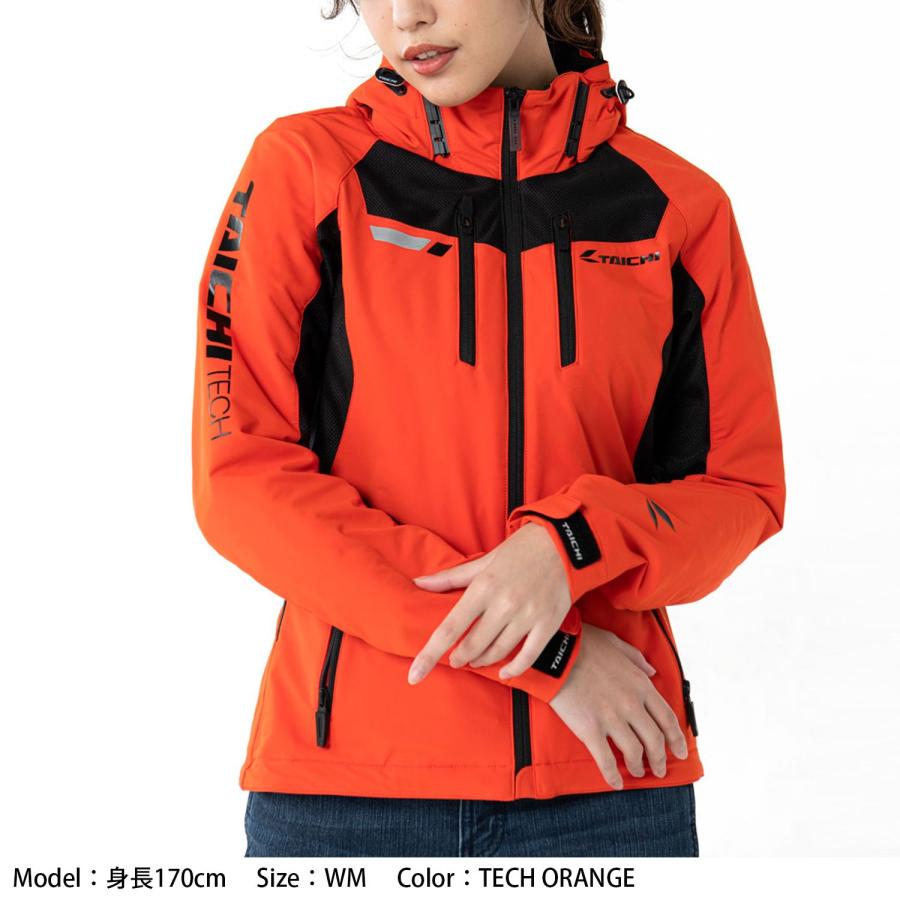 RS TAICHI エアーパーカー RSJ328 XXL オレンジ 24年春夏モデル