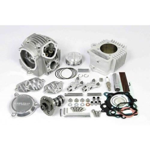 入れ替えしました SP武川 01-05-8051 スーパーヘッド4V+Rボアアップキット106cc スカット