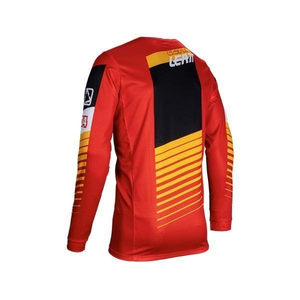 LEATT 5025300781 RIDE KIT 3.5 MXウェア レッド S/30 上下セット バイク 長袖 ズボン ストレッチ メッシュ_1