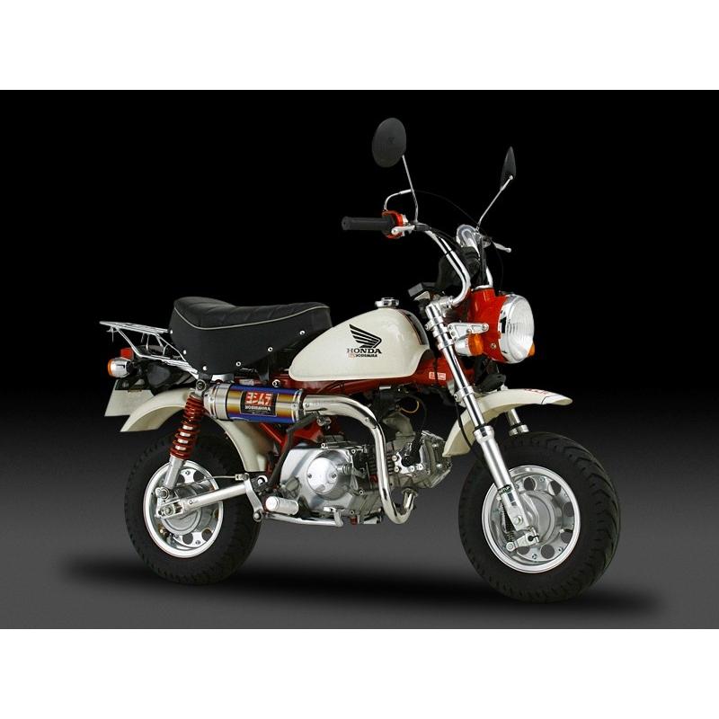 流行にのヨシムラ 110 401 5k80 サイクロン タイプ7 Monster Tail マフラー St チタンカバー モンキー 本物保証 の