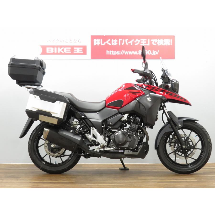 Vストローム250 純正フルパニア装備 前後タイヤ新品交換サービス対象車!【マル得車輌】 :2100004166769:バイク王通販サービス 通販 V ストローム250ワンオーナー車 ABSモデル 2019年モデル
