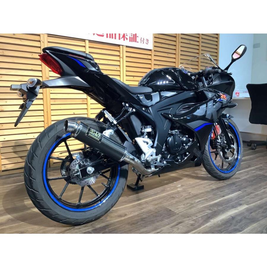 【マル得】ＧＳＸ−Ｒ１２５　★２０１９年モデル／ヨシムラフルエキマフラー★｜bikeo-ds-shopping｜04