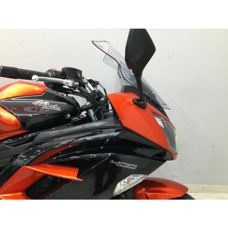 【5月限定価格】【マル得】Ninja 400　2017年式モデル　リアキャリア　ヘルメットロック装備!｜bikeo-ds-shopping｜18