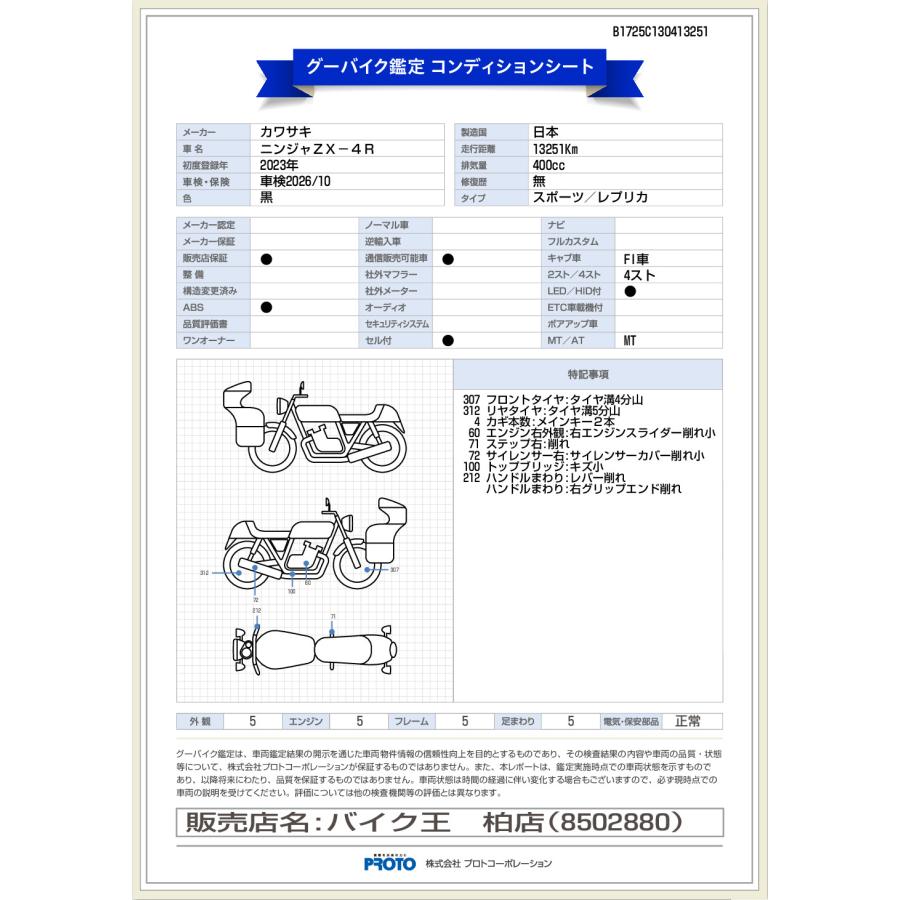 カワサキ ZX−4Rマルチバー USB電源 純正オプション カワサキ ZX−4Rマルチバー USB電源 純正オプション