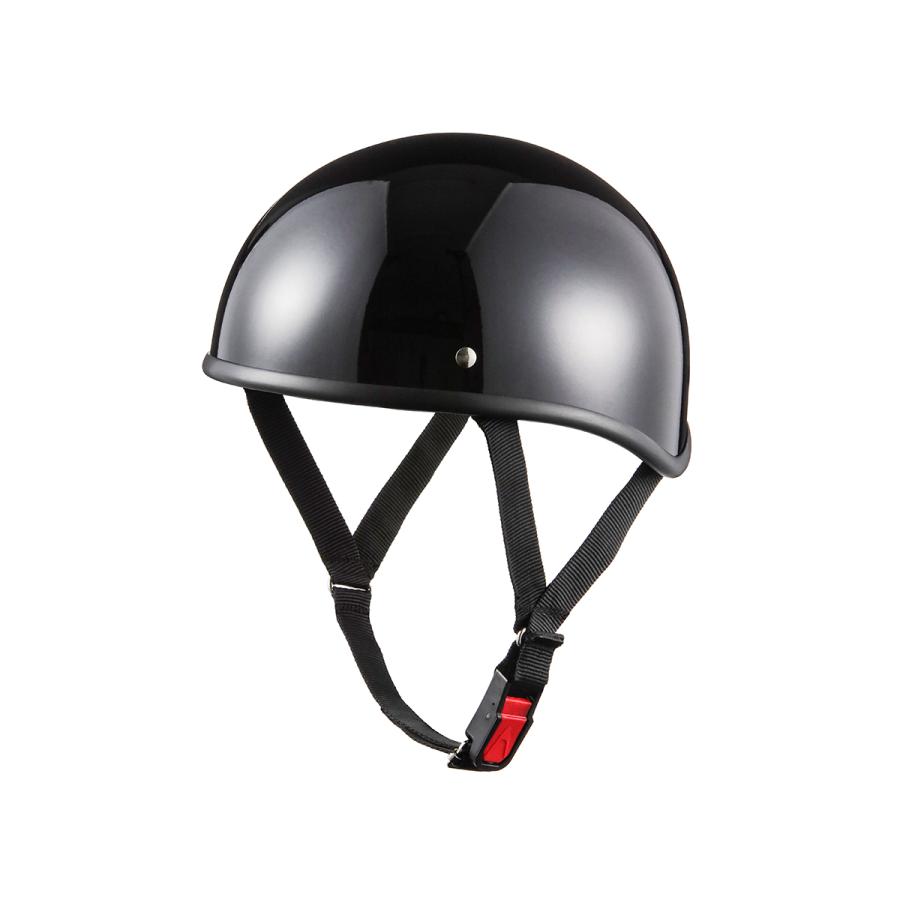 バイク用ヘルメット ダックテール ブラック XLサイズ 半ヘル 新品 SG