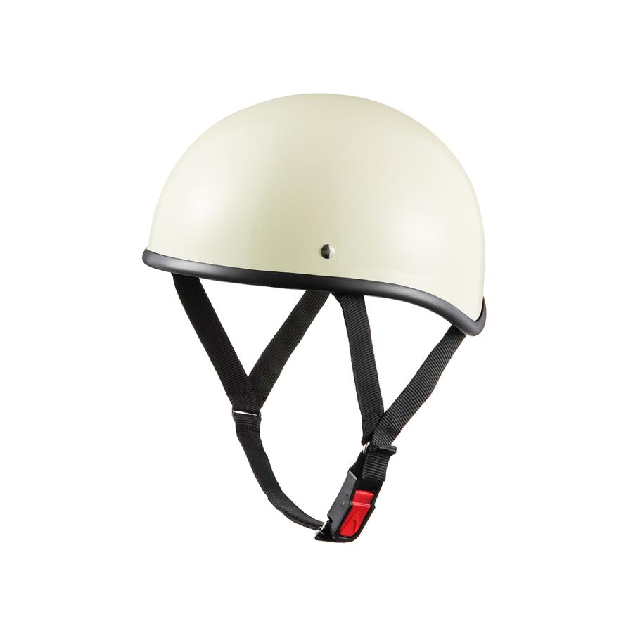バイク用ヘルメット ダックテール アイボリー XLサイズ 半ヘル 新品 SG