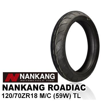 ナンカン ローディアック 120/70ZR18 M/C (59W) TL NANKANG ROADIAC
