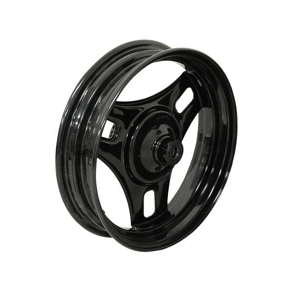 美品 スズキ レッツ2 レッツ4 セピア等 チューブレスホイール スズキ（SUZUKI） レッツ2/アドレスV50 レッツ4 用 フロントホイール
