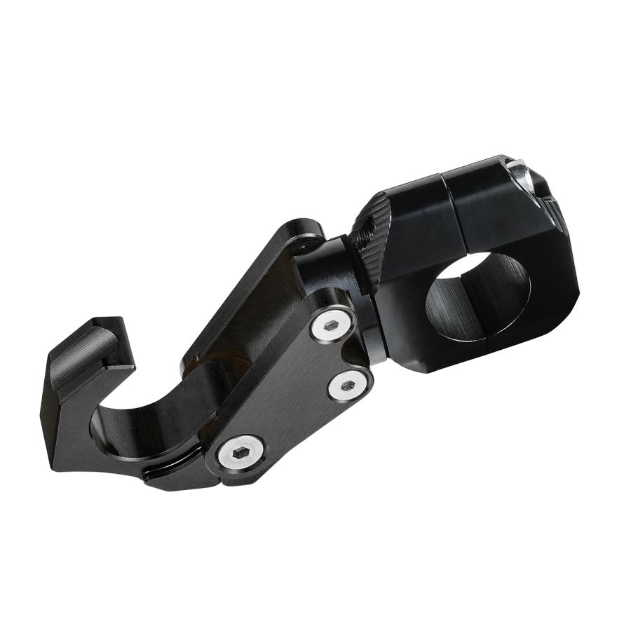 ハンドルフック ブラック 黒 バイクコンビニフック バイク荷掛フック