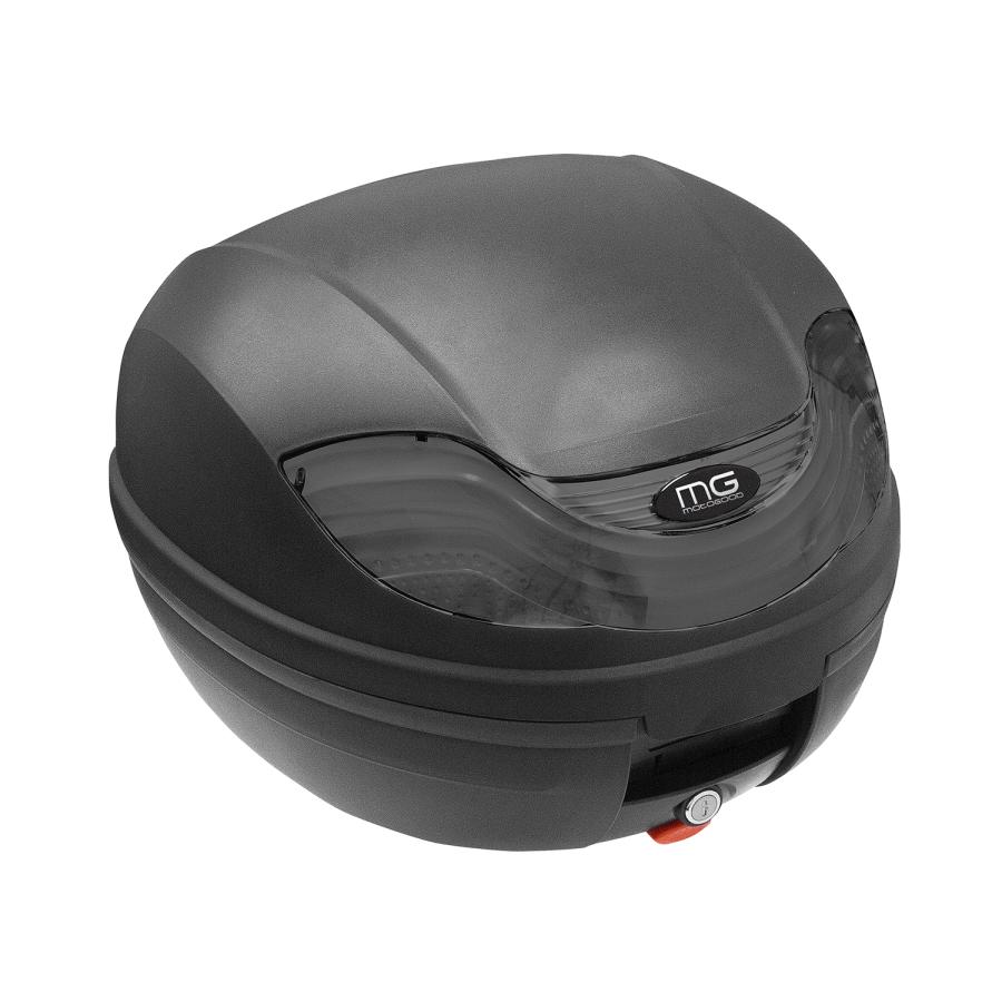 バイクリアボックス 32L ブラック 黒 バイク用 リアボックス トップ