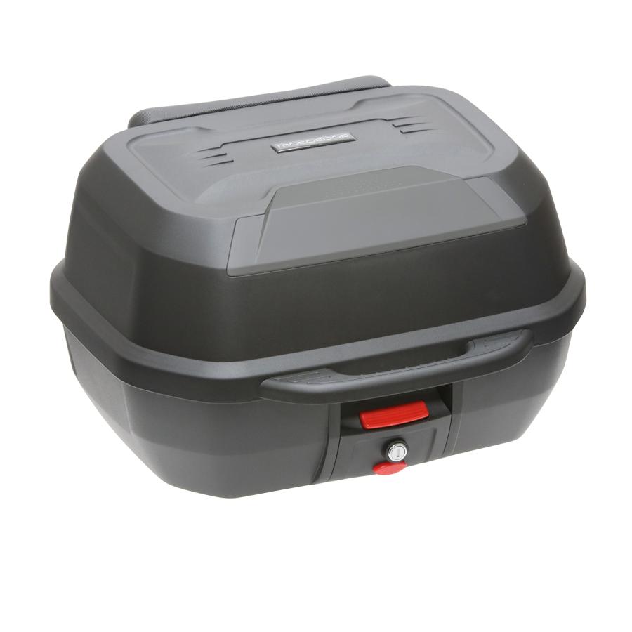 リアボックス 47L ブラック YM-0858 バックレスト バイク オートバイ