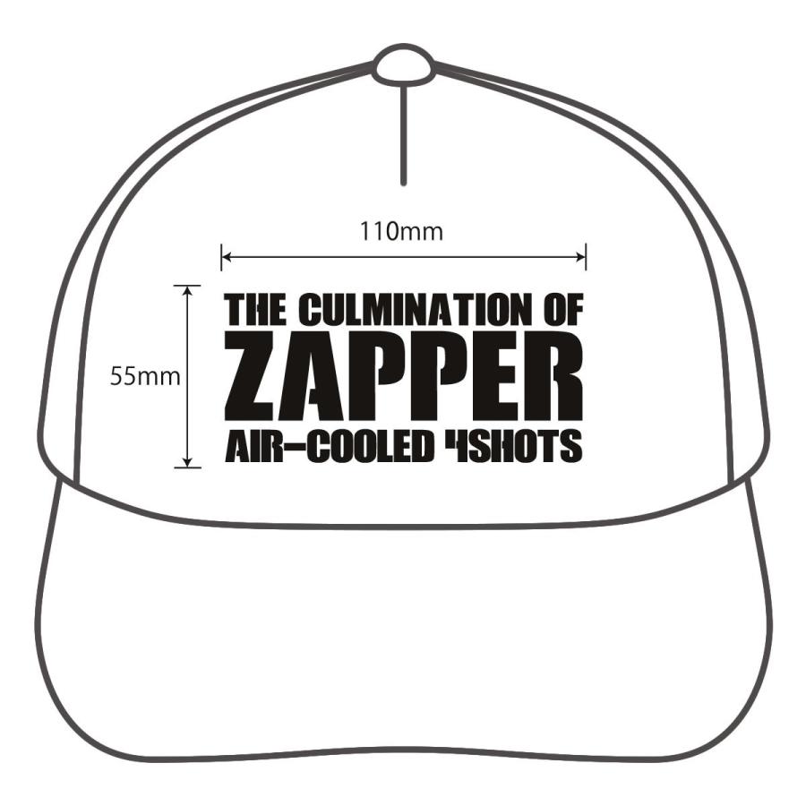 ゼファー  ZAPPER（ザッパー） BIKER STYLE オリジナルデザイン キャップ 帽子 （ブラック）フリー Kawasaki ゼファー750 Zephyr750 カワサキ ツーリング バイク |  | 03