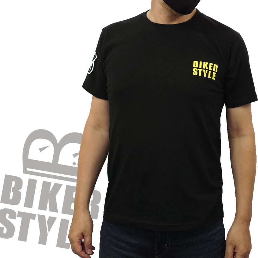 バイク インナー Ｔシャツ 黒（ブラック）メンズ M L XL XXL 半袖 バイカー聖地 高野 龍神スカイライン バイカー 走り屋 スポーツバイク SS レプリカ |  | 02