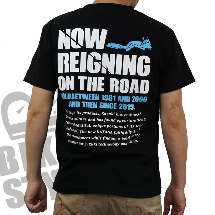 1100S、750S 400S BIKER STYLE オリジナル Tシャツ  インナー  黒（ブラック）メンズ M L XL XXL 半袖 suzuki katana 刀 カタナ  カタナ GSX スズキ バイク |  | 07