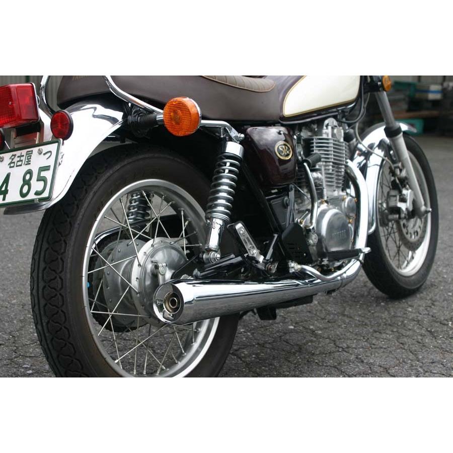 SR400 ノジマエンジニアリング　ビンテージメガホン　スリップオン ノジマエンジニアリング NOJIMA ノジマ ビンテージメガホン