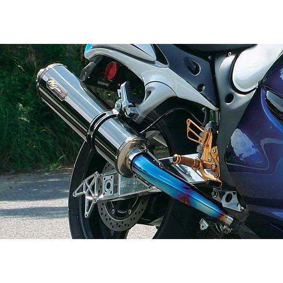 GSX1300R 08-20 NOJIMA DLCチタンスリップオンマフラー　隼 ノジマエンジニアリング NOJIMA ノジマ GSX1300R HAYABUSA 隼
