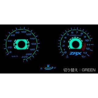 ODAX ELメーターパネル　Kawasaki zrx1200ダエグ Odax Kawasaki ZRX1200ダエグ(09-) ODAX オダックス ELメーター