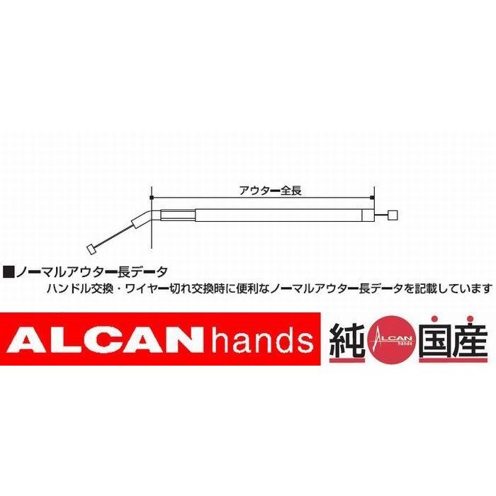 チョークワイヤー ＦＴＲ223 100mmロング JB135CH10 メール便無料 アルキャンハンズ｜bikeroad｜03