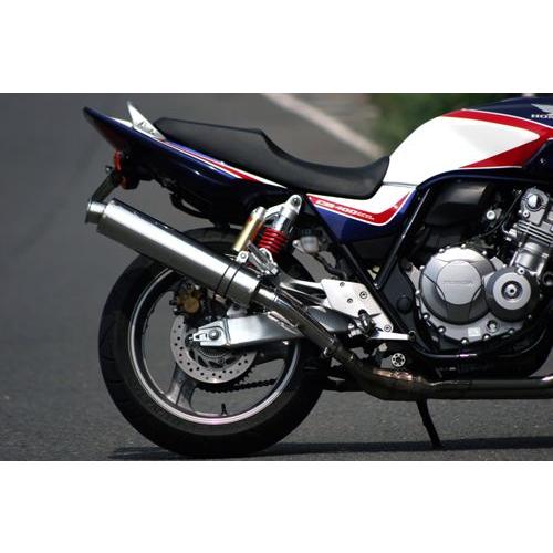 Realize リアライズ　マフラー 08〜CB400SF REVO ステンレス　TypeC　キャタ付｜bikeroad｜02