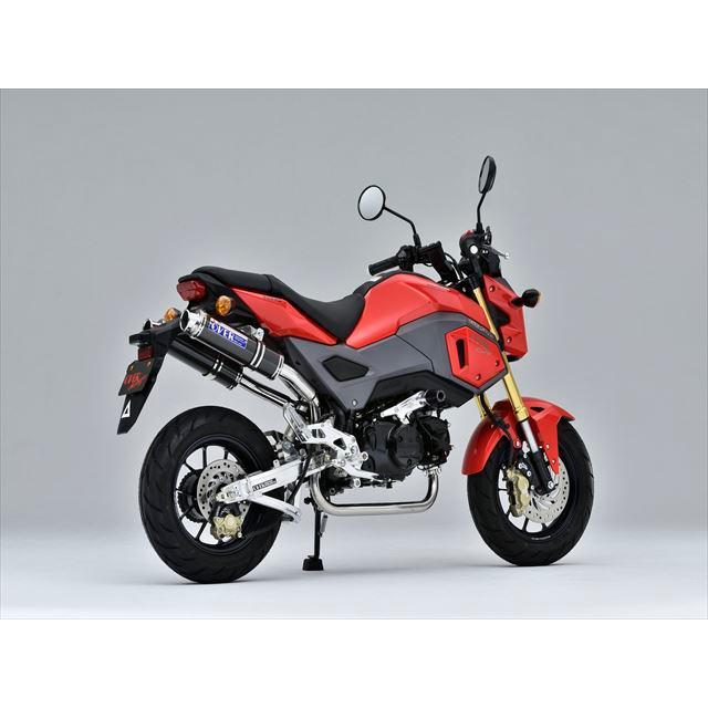 専用 送料無料 オーヴァーレーシング OVER ツインチタンマフラー GROM 16