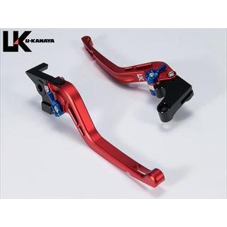 レバーセット Ninja ZX-25R 20 レッド / グリーン ツヤケシ GP