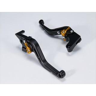 レバーセット Ninja ZX-25R 20 ブラック / チタン ツヤケシ