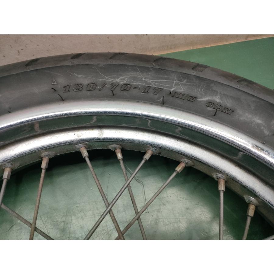 190□リアホイール□グラストラッカー NJ47A□ : バイク中古部品屋さん