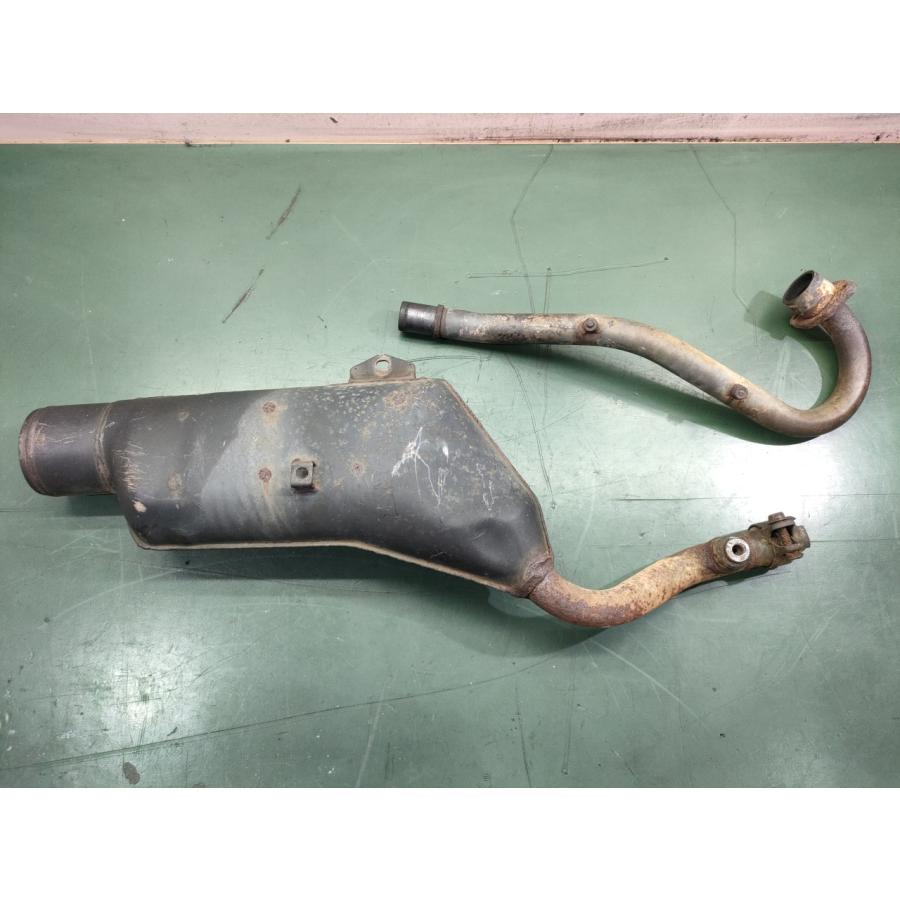 213□マフラー 純正マフラー□XLR200 MD29□部品取り車解体□検)XLR125