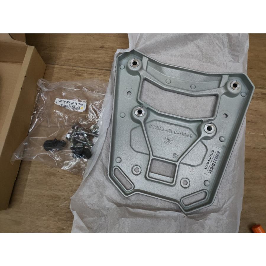 専用 2点セット p-31□XL750 TRANSALP トランザルプ トップボックスベース □08L70-MLC