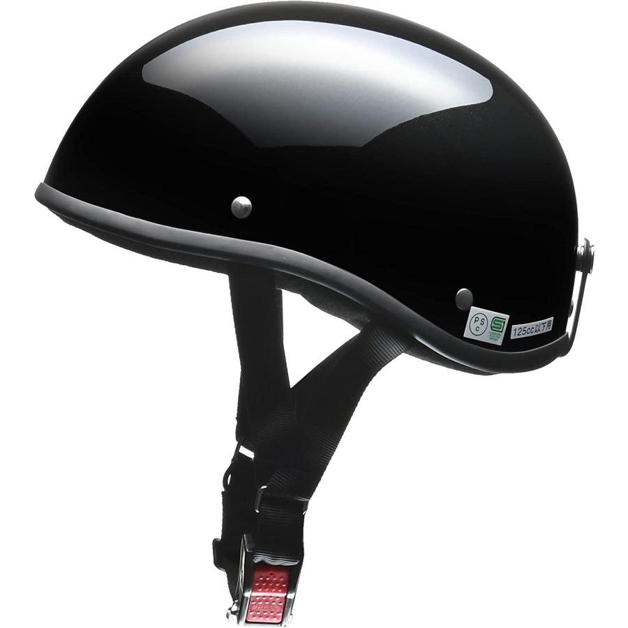 ELZO エルゾ ブラック ヘルメット リード工業 バイクヘルメット LEAD ELZO エルゾ ハーフヘルメット