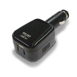 コンバーター一式 カシムラ DC/ACインバーター 20W AC+USB 1A KD-98 : ベローチェ - 通販