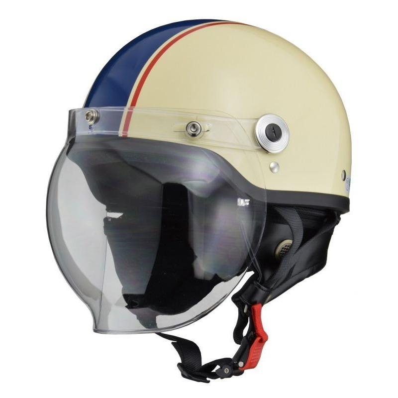 リード工業 LEAD バブルシールド付き ハーフヘルメット CR760