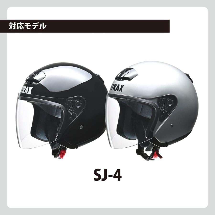 リード工業 LEAD SJ4専用UVカットシールド スモーク : ベローチェ